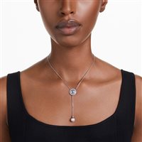 Collana Swarovski Donna Swan in Lega metallica Cubic Zirconia 5681403 - 5681403